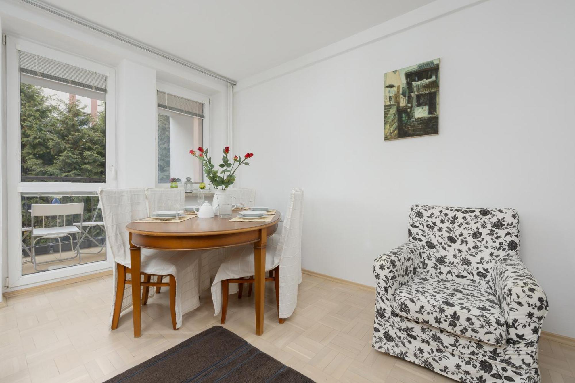 Appartement Okopowa Rodzinny Z Balkonem By Renters Warschau